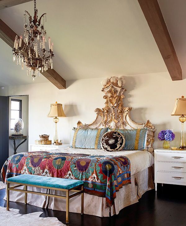 Artwork Bohemian Chic Bedroom