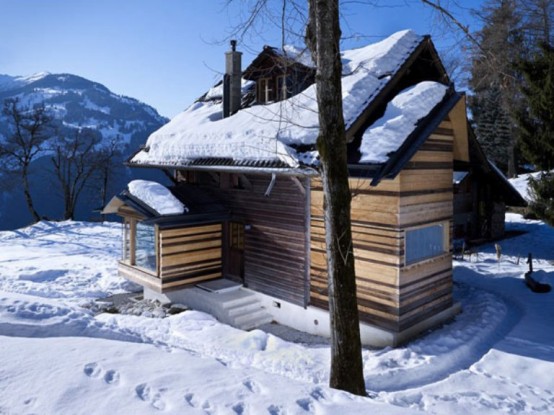 Renovation Of Century Old Chalet In Swiss Alps Renovation Of Century Old Chalet In Swiss Alps