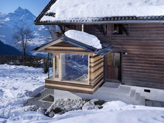 Renovation Of Century Old Chalet In Swiss Alps Renovation Of Century Old Chalet In Swiss Alps