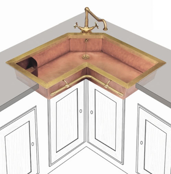 Corner Kitchen Sink Dimensions