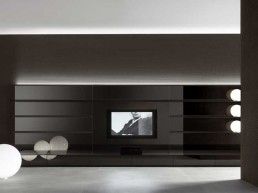 Rimadesio Completely Black Living Room Furniture Rimadesio Completely Black Living Room Furniture