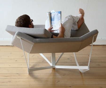 Flexible Rocking Chair With a Padded Seat – Sway by Markus Krauss ...