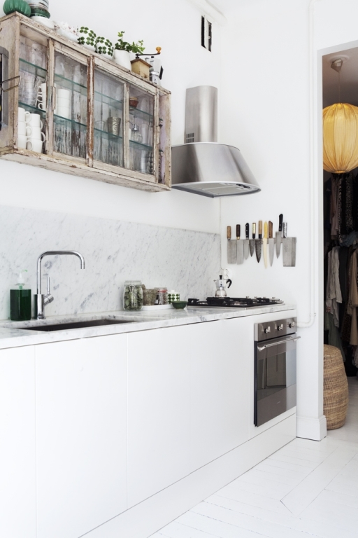 Vintage Rustic Kitchen Cabinets