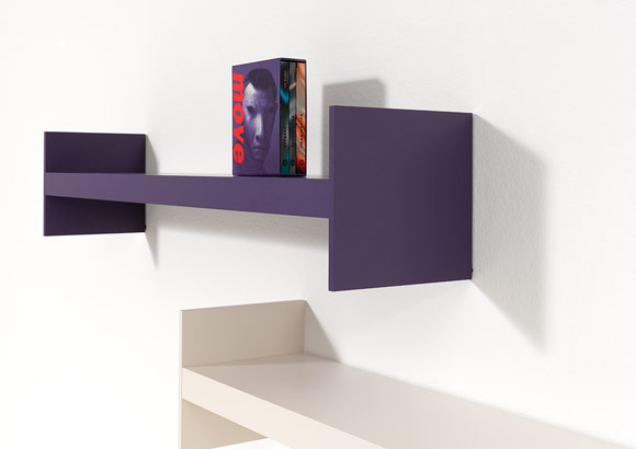 Simple Shelf System That Offers A Lot Of Room For Books – Wink by ...