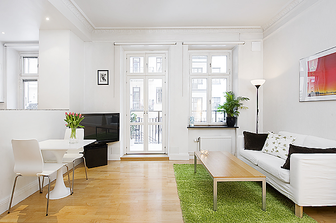 Small and Thoughtful Swedish Apartment Interior Design | DigsDigs