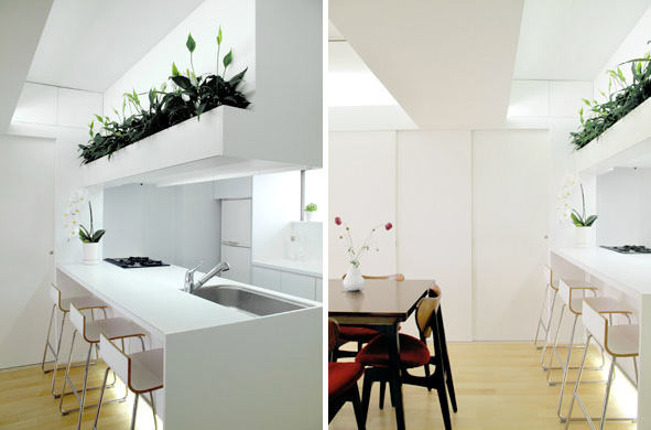 Small Apartment Design in Modern and Minimal Style by BAKOKO ...