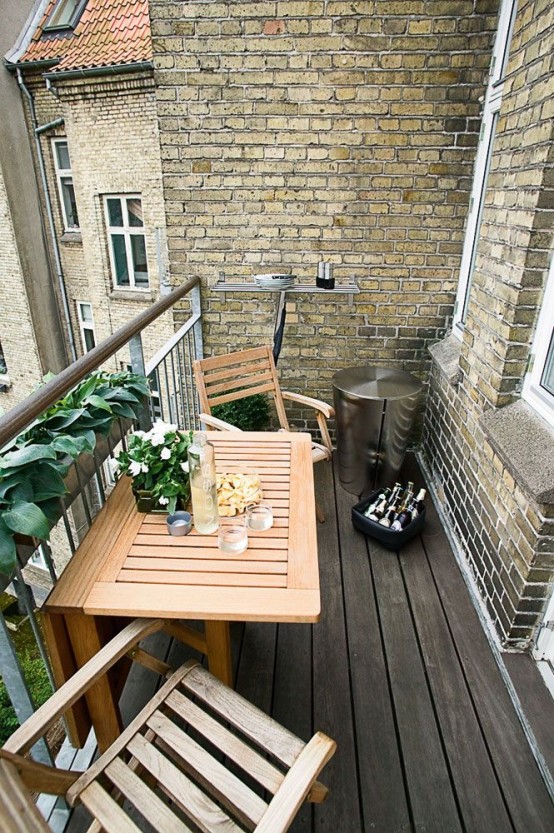 57 Cool Small Balcony Design Ideas - DigsDigs - Small Balcony Design Ideas