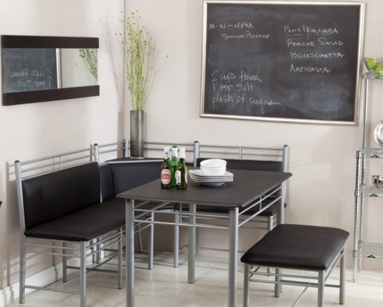 30 Small Dining Rooms And Zones Decorated With Style - DigsDigs