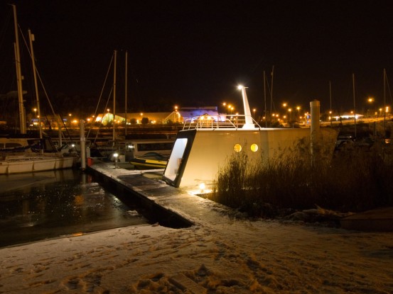 Small Floating Prefab House