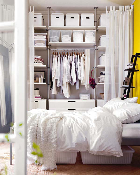 Bedroom Storage Ideas No Closet