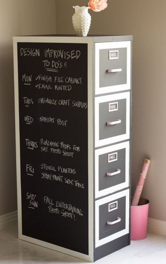 32 smart chalkboard home office décor ideas - digsdigs 32 smart chalkboard home office décor ideas - digsdigs