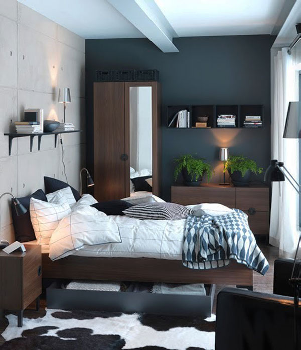 33 Smart Small Bedroom Design Ideas | DigsDigs