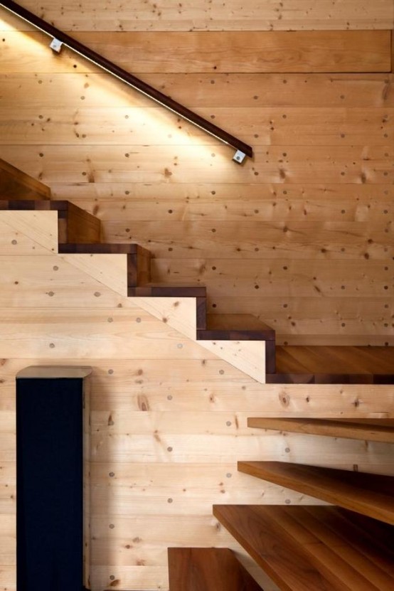 Smart Wooden House Built With Beech Wood Plugs