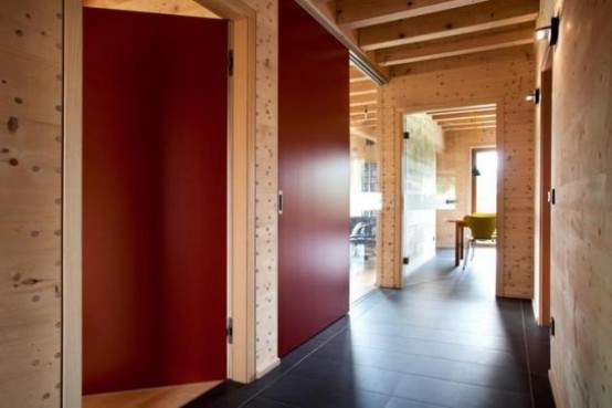 Smart Wooden House Built With Beech Wood Plugs