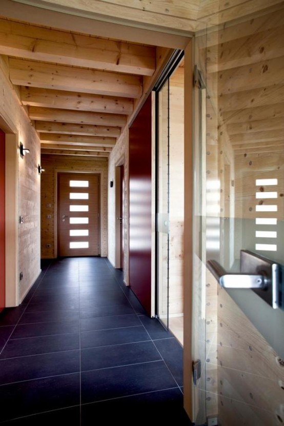 Smart Wooden House Built With Beech Wood Plugs