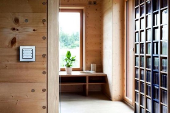 Smart Wooden House Built With Beech Wood Plugs