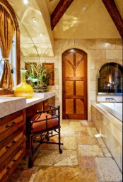 Picture Of Spectacular Bathrooms With Fireplaces
