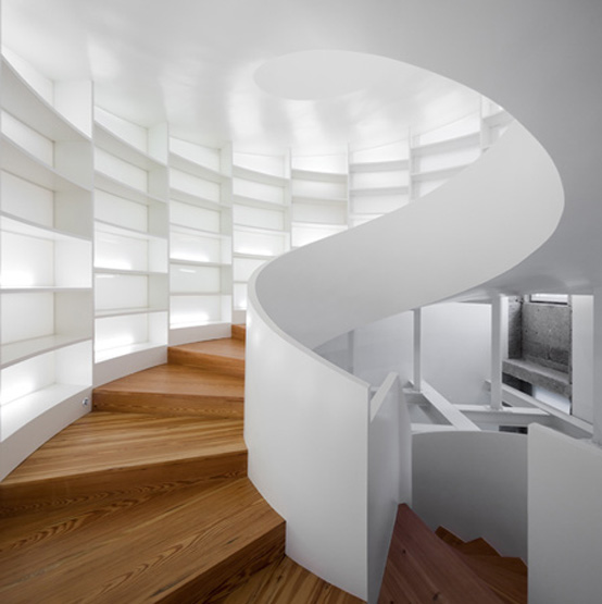 10 The Most Cool Spiral Staircase Designs | DigsDigs