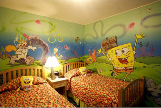 SpongeBob SquarePants Themed Room Design - DigsDigs