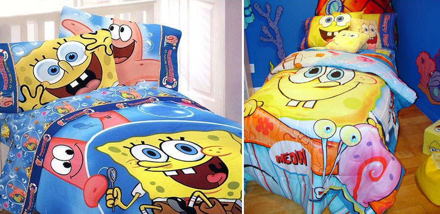 bedding with cartoon characters,bedroom themes,boys bedroom theme,cool kids bedroom theme,cool kids bedrooms,cool room ideas,fun bedroom theme,funny kids bedding,kids bedroom themes,spongebob squarepants cups,spongebob squarepants themed decorations,spongebob squarepants themed room,stickers with spongebob squarepants,decorating,kid bedroom designs