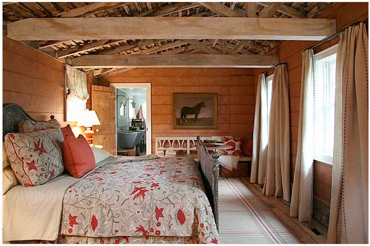 Unique Barn Conversion Bedroom Ideas with Simple Decor