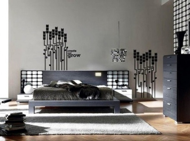56 Stylish and Sexy Masculine Bedroom Design Ideas | DigsDigs