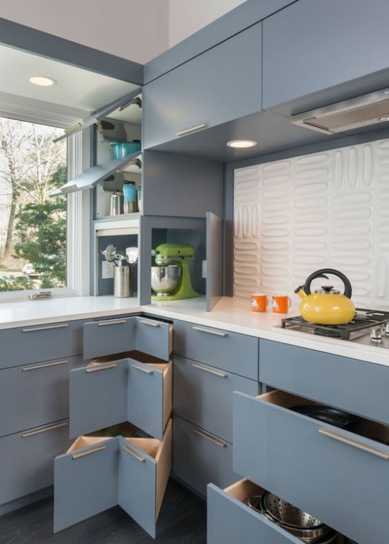39 Stylish And Atmospheric Mid-Century Modern Kitchen ...