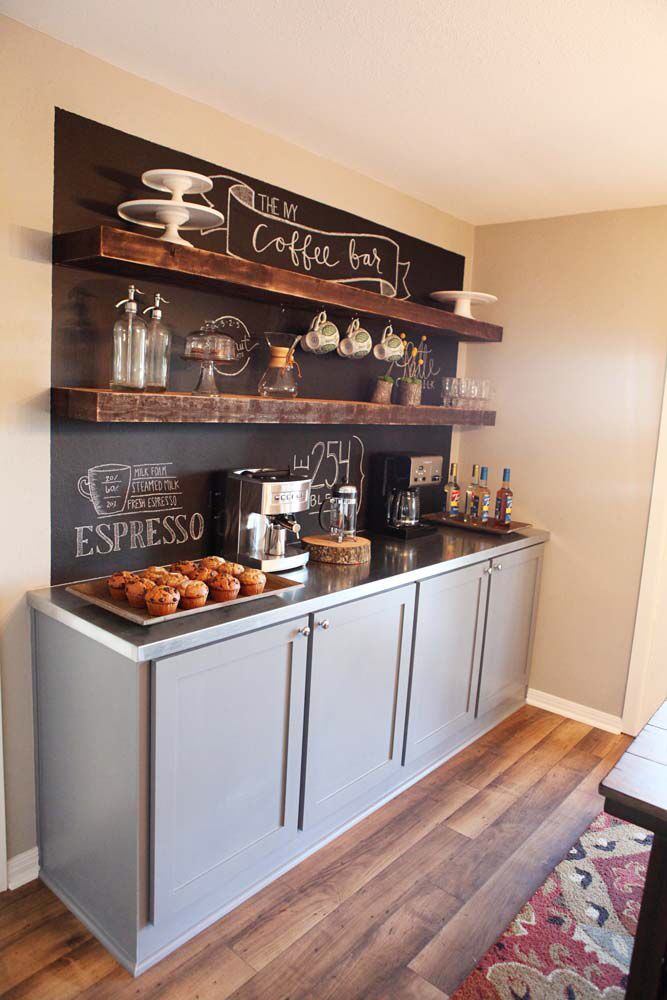 Home Coffee Bar Ideas | myideasbedroom.com