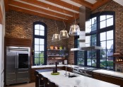 74 Stylish Kitchens With Brick Walls and Ceilings 74 Stylish Kitchens With Brick Walls and Ceilings