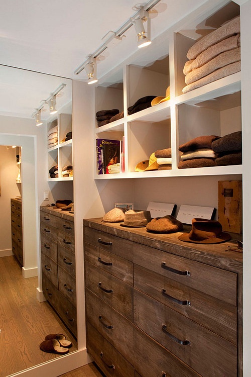 43 Stylish Masculine Closet Designs - DigsDigs