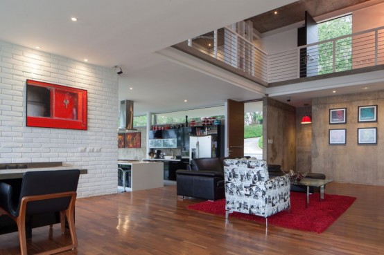 Stylish Modern Family Home With Industrial Touches Stylish Modern Family Home With Industrial Touches