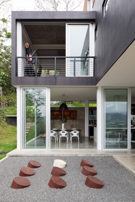 Stylish Modern Family Home With Industrial Touches Stylish Modern Family Home With Industrial Touches