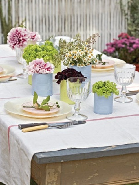 Chiêm ngưỡng mùa xuân ngọt ngào trên bàn tiệc stylish spring table settings 21 Chiêm ngưỡng mùa xuân ngọt ngào trên bàn tiệc