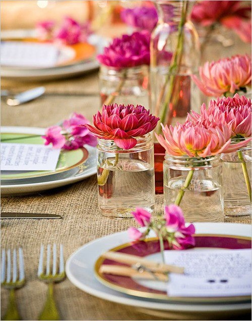 stylish spring table settings 40 Chiêm ngưỡng mùa xuân ngọt ngào trên bàn tiệc