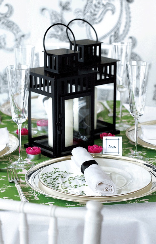 stylish spring table settings 41 Chiêm ngưỡng mùa xuân ngọt ngào trên bàn tiệc
