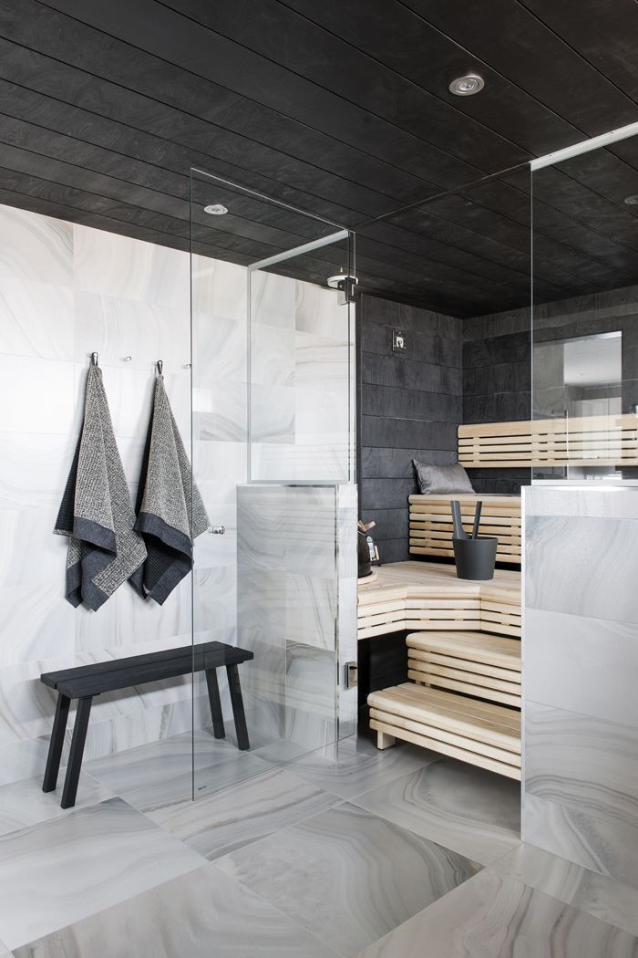 A Bit Of Luxury: 35 Stylish Steam Rooms For Homes | DigsDigs
