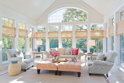 Sunroom In Neutral Tones