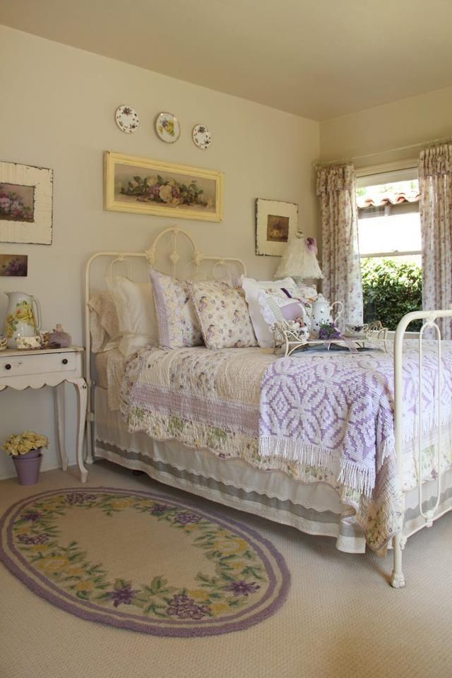 33 Sweet Shabby Chic Bedroom Décor Ideas | DigsDigs