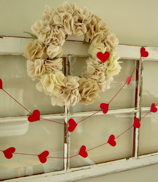 40 Sweet Shabby Chic Valentine’s Day Décor Ideas Interior Decorating