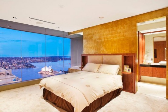 sydney luxury apartment bedroom