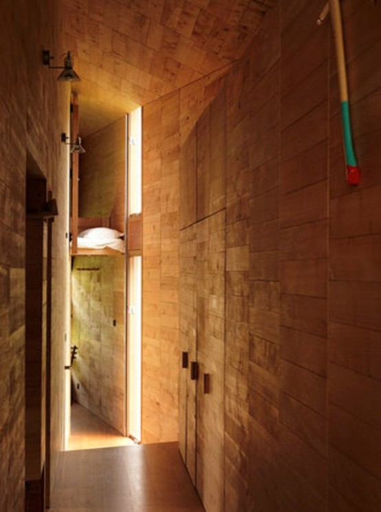 Tasmania Rustic House Totally Of Natural Wood