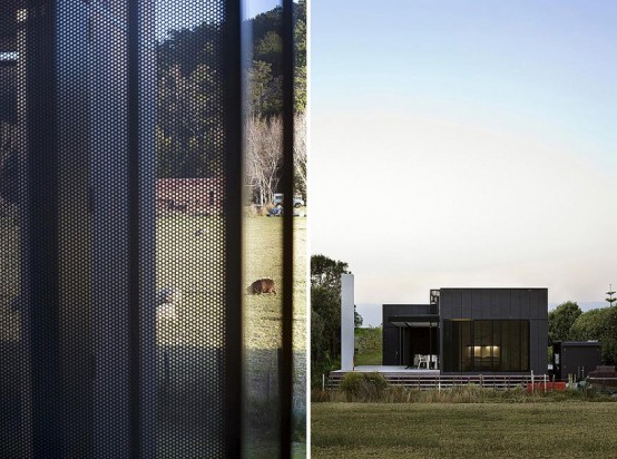 The House That Consists Of Two Habitable Areas Connected By Floating Pavilion The House That Consists Of Two Habitable Areas Connected By Floating Pavilion