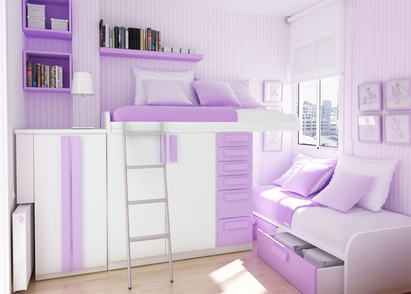 50 Thoughtful Teenage Bedroom Layouts | DigsDigs