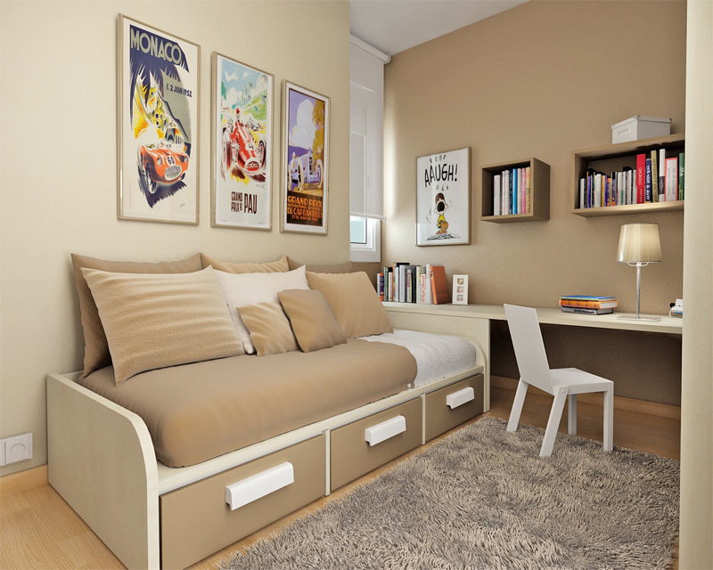 50 Thoughtful Teenage Bedroom Layouts  DigsDigs