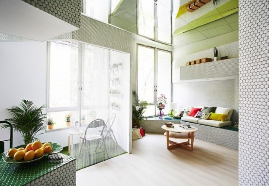 Tiny Perimter Apartment With Smart Design Solutions Tiny Perimter Apartment With Smart Design Solutions