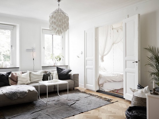 Tiny Scandinavian Apartment Decorated With Style Tiny Scandinavian Apartment Decorated With Style