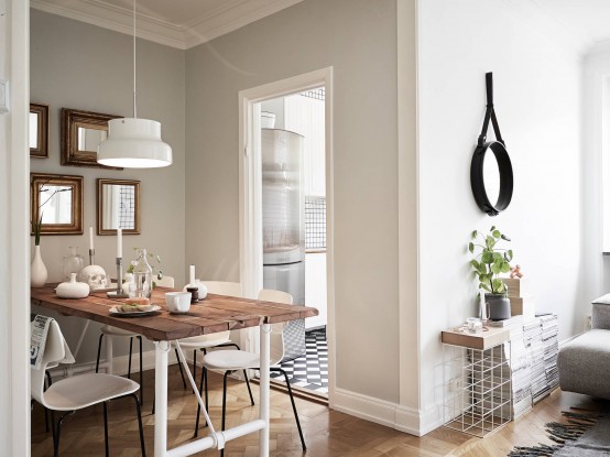 Tiny Scandinavian Apartment Decorated With Style Tiny Scandinavian Apartment Decorated With Style
