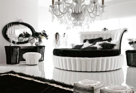 19 Traditional Black And White Bedroom That Inspire - DigsDigs
