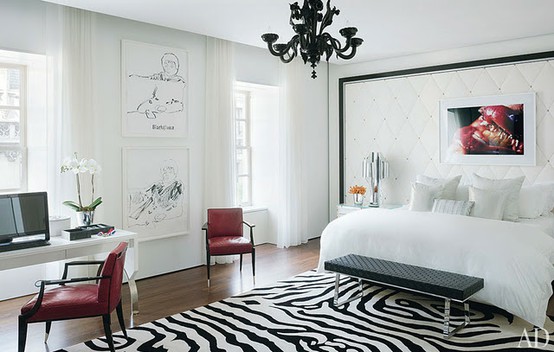 Black And White Room Design Ideas