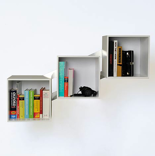 bookshelf, christian kim, shelf system, white shelf system,bookshelfs